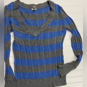 Gently Worn XL Striped Knit Sweater Maurice’s